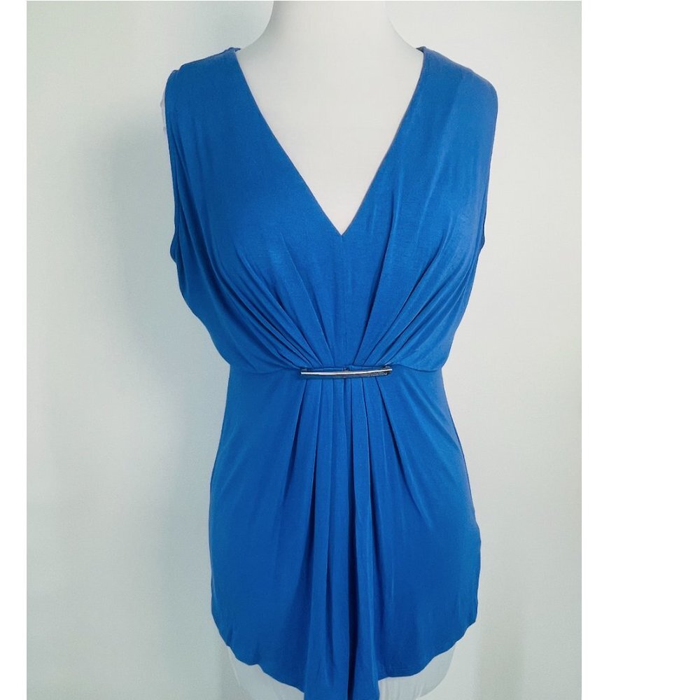 Michael Kors Blue Blouse Size S